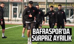 Bafraspor’da sürpriz ayrılık