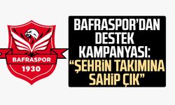 Bafraspor’dan destek kampanyası: “Şehrin takımına sahip çık”