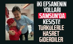 Bedia Akartürk ile Gökhan Güney'in yolları Samsun'da kesişti!