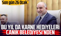 Bu yıl da karne hediyeleri Canik Belediyesi’nden