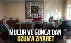 Başkan Burhan Mucur ve Ahmet Gonca'dan SMG'ye ziyaret
