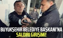 Bursa Büyükşehir Belediye Başkanı Bozbey'e saldırı girişimi!