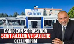 Canik Can Sofrası’nda şehit aileleri ve gazilere özel indirim