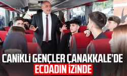 Canikli gençler Çanakkale’de ecdadın izinde