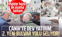 Canik’te dev yatırım: 2. Yeni Bulvar Yolu geliyor!