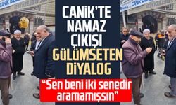 Başkan İbrahim Sandıkçı ile vatandaş arasında gülümseten diyalog