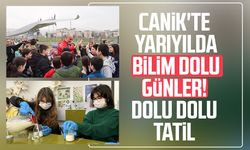 Canik'te yarıyılda bilim dolu günler! Dolu dolu tatil