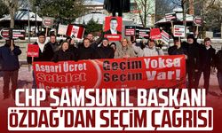 CHP Samsun İl Başkanı Mehmet Özdağ'dan seçim çağrısı