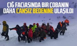 Çığ faciasında bir çobanın daha cansız bedenine ulaşıldı