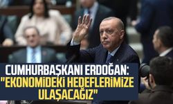 Cumhurbaşkanı Erdoğan: "Ekonomideki hedeflerimize ulaşacağız"