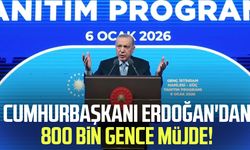 Cumhurbaşkanı Erdoğan'dan 800 bin gence müjde!