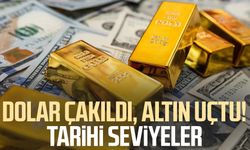 Dolar çakıldı, altın uçtu! Tarihi seviyeler