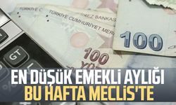 En düşük emekli aylığı bu hafta Meclis'te