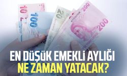 En düşük emekli aylığı ne zaman yatacak?
