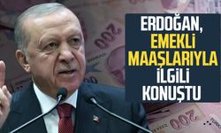 Erdoğan, emekli maaşlarıyla ilgili konuştu