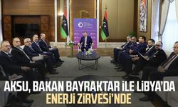 Ersan Aksu, Bakan Bayraktar ile Libya’da Enerji Zirvesi’nde