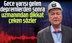 Gece yarısı gelen depremlerden sonra uzmanından dikkat çeken sözler