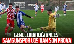 Gençlerbirliği öncesi Samsunspor U19’dan son prova