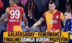 Galatasaray - Fenerbahçe finaline damga vuran pozisyon