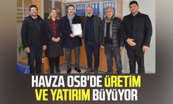 Havza OSB'de üretim ve yatırım büyüyor