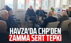 Havza'da CHP'den zamma sert tepki
