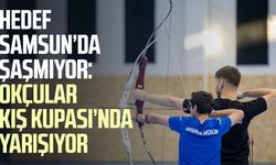 Hedef Samsun’da şaşmıyor: Okçular Kış Kupası’nda yarışıyor