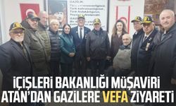 İçişleri Bakanlığı Müşaviri Hatice Atan’dan Samsun'da gazilere vefa ziyareti