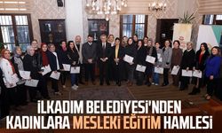 İlkadım Belediyesi'nden kadınlara mesleki eğitim hamlesi