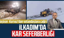İlkadım’da kar seferberliği: Başkan İhsan Kurnaz'dan çağrı