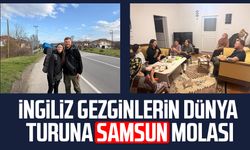 İngiliz gezginlerin dünya turuna Samsun molası