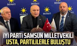 İYİ Parti Samsun Milletvekili Erhan Usta, partililerle buluştu
