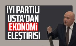 İYİ Parti Samsun Milletvekili Erhan Usta'dan ekonomi eleştirisi