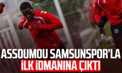 Jaurès Assoumou Samsunspor’la ilk idmanına çıktı