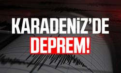 Karadeniz’de 3,7’lik deprem!