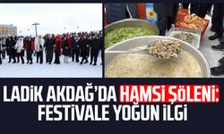 Ladik Akdağ’da hamsi şöleni: Festivale yoğun ilgi