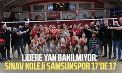 Lidere yan bakılmıyor: Sınav Koleji Samsunspor 17'de 17