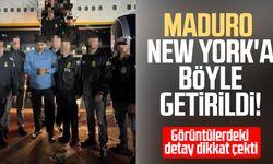 Maduro New York'a böyle getirildi!