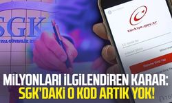 Milyonları ilgilendiren karar: SGK’daki o kod artık yok!