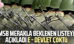 Bedelli askerlik yerleri açıklandı, e - Devlet çöktü