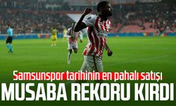 Musaba rekoru kırdı: Samsunspor tarihinin en pahalı satışı