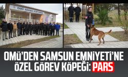 OMÜ’den Samsun Emniyeti’ne özel görev köpeği: Pars