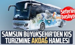 Samsun Büyükşehir’den kış turizmine Akdağ hamlesi