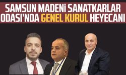 Samsun Madeni Sanatkârlar Odası’nda genel kurul heyecanı