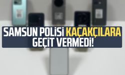 Samsun polisi kaçakçılara geçit vermedi!