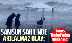 Samsun sahilinde akılalmaz olay: Yunus Timleri'nden müdahale!