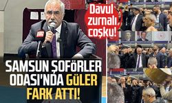 Samsun Şoförler Odası'nda Hacı Eyüb Güler Başkan seçildi!