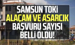 Samsun TOKİ Alaçam ve Asarcık başvuru sayısı belli oldu!