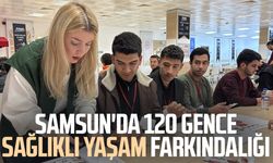 Samsun'da 120 gence sağlıklı yaşam farkındalığı