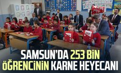Samsun’da 253 bin öğrencinin karne heyecanı