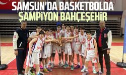 Samsun'da basketbolda şampiyon Bahçeşehir